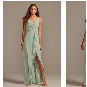 Full length bridesmaid/wedding guest dress